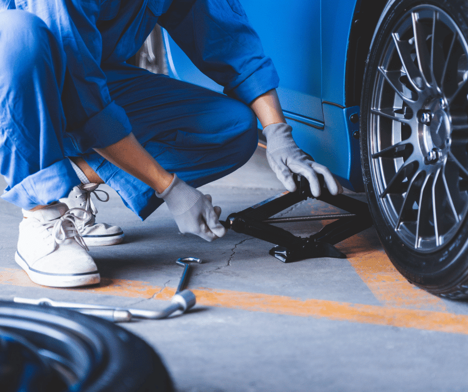 Tire Change Assistance Service